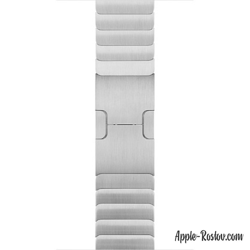 Блочный браслет серебристого цвета (для корпуса 42 мм)