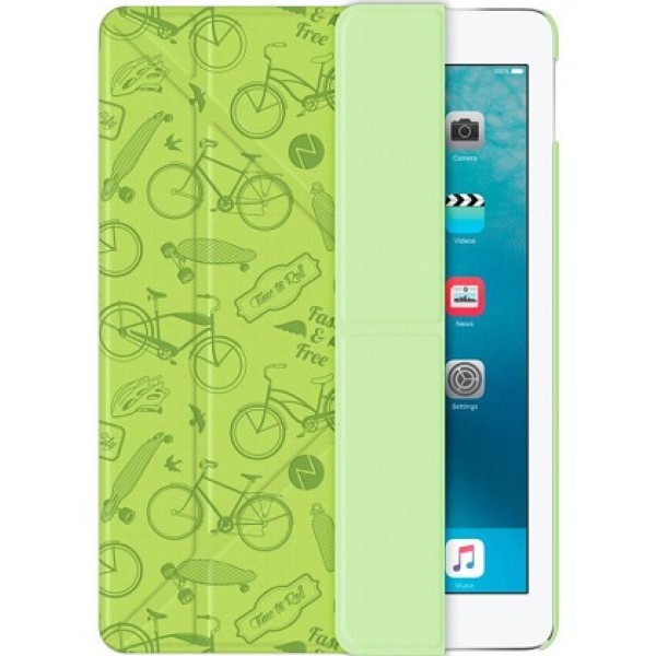 Чехол с рисунком салатового цвета