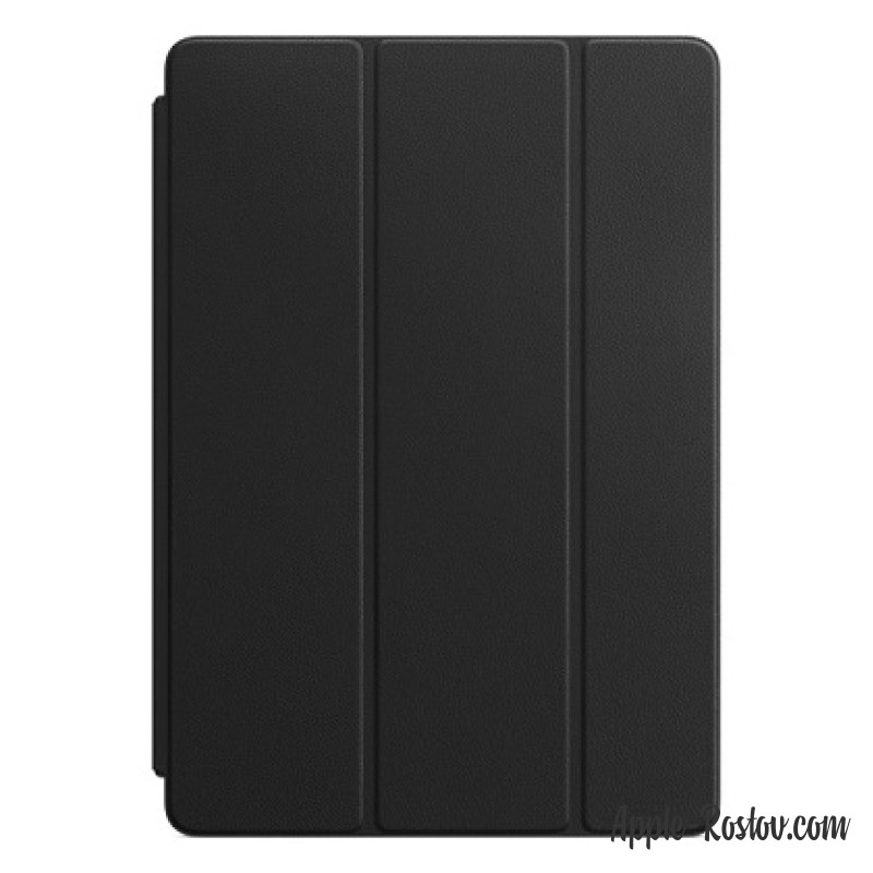 Кожаная обложка Smart Cover для iPad Pro 10.5 чёрного цвета