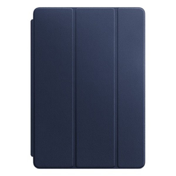 Кожаная обложка Smart Cover для iPad Pro 10.5 тёмно-синего цвета