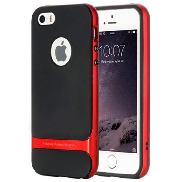 Бампер чёрно-красного цвета