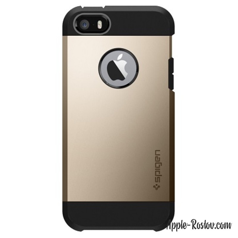 Бампер чёрно-золотистого цвета