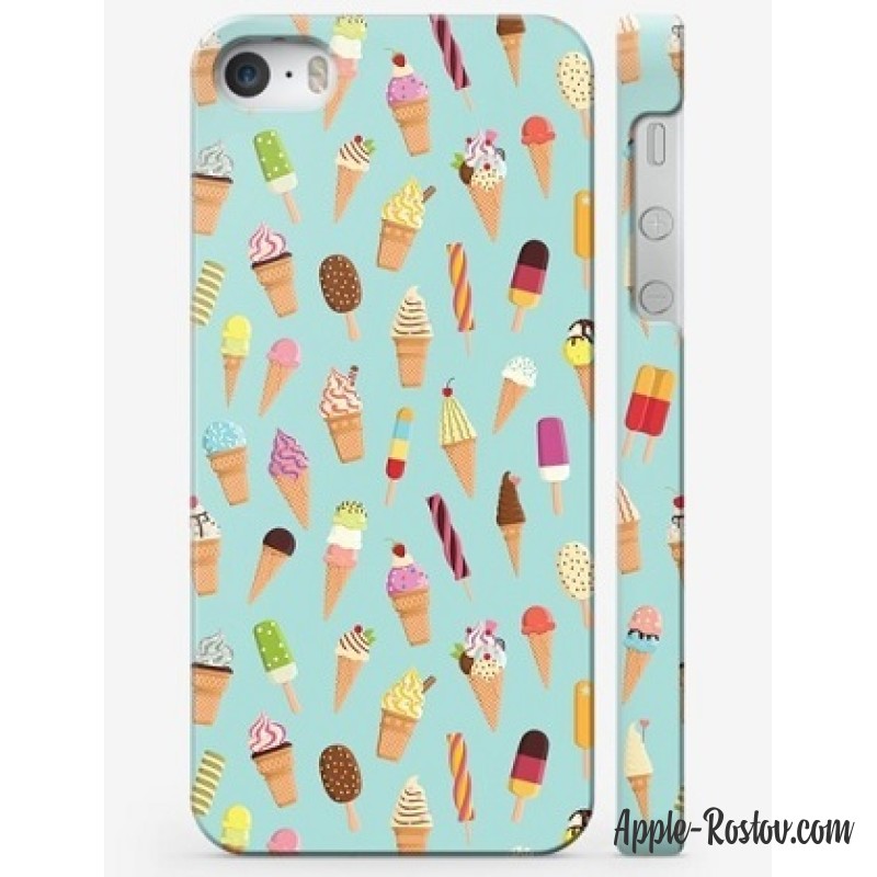 Пластиковый чехол "Мороженое"