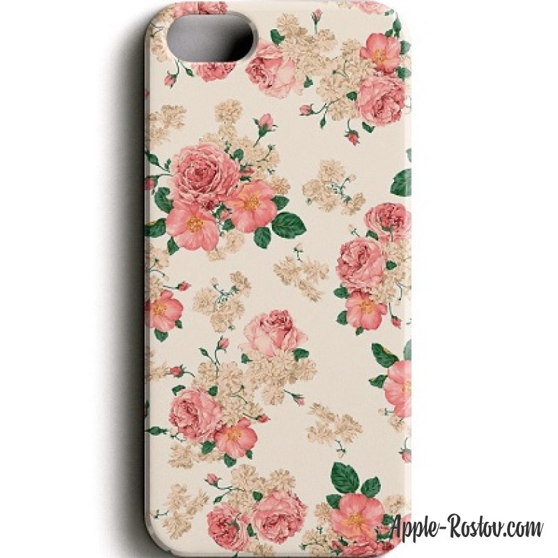 Пластиковый чехол с принтом Розы Пластиковый чехол с принтом Розы