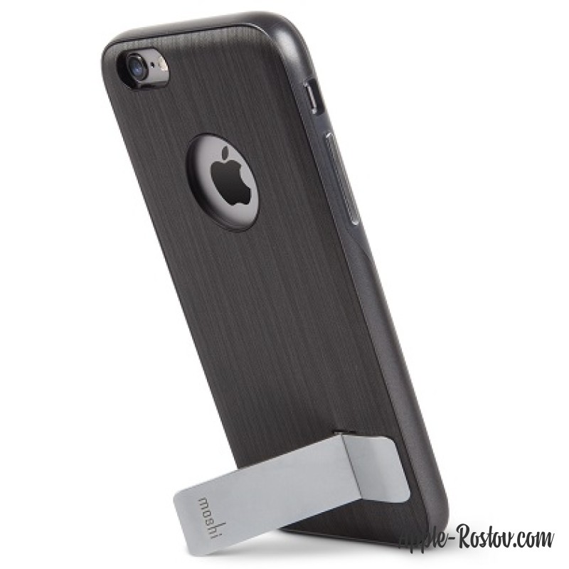 Чехол Kameleon чёрного цвета с металлической подставкой