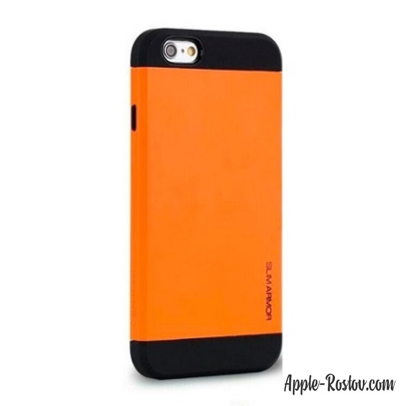 Противоударный бампер оранжевого цвета