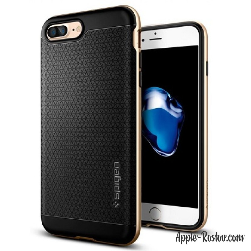 Чехол Spigen чёрно-золотого цвета