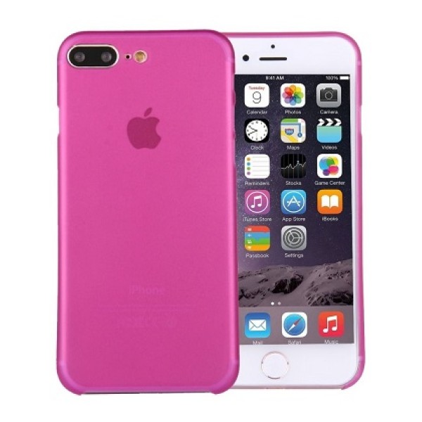 Пластиковый чехол пурпурного цвета