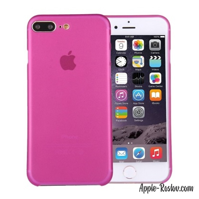 Пластиковый чехол пурпурного цвета Пластиковый чехол пурпурного цвета