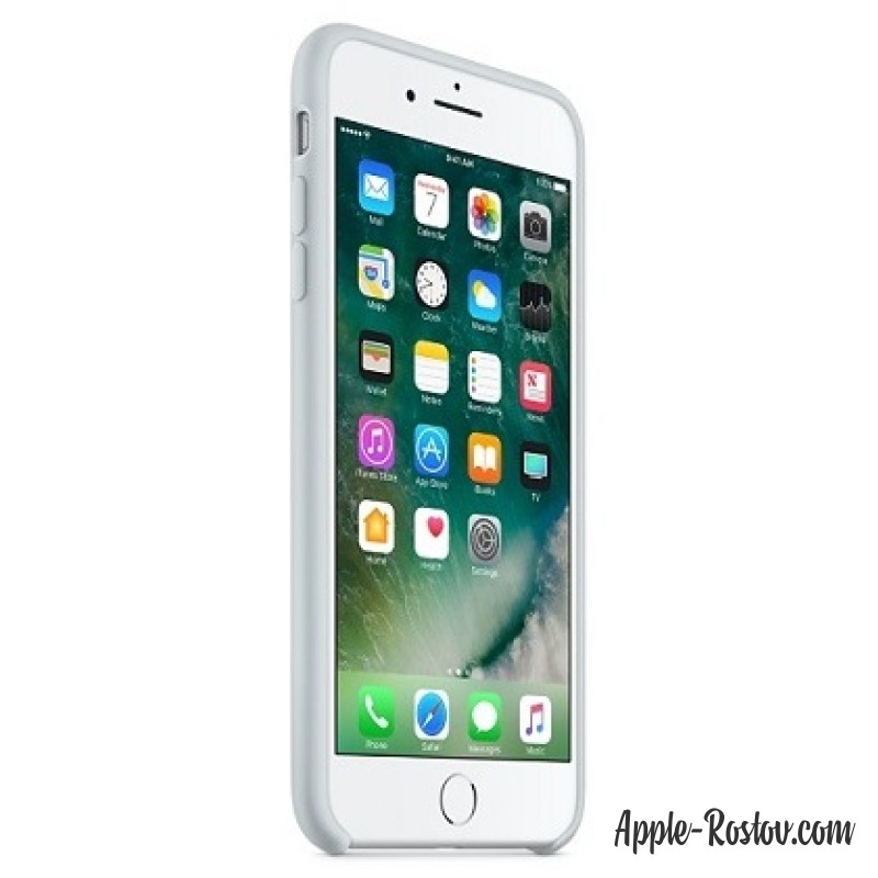 Силиконовый чехол для iPhone 7 Plus дымчато-голубого цвета Силиконовый чехол для iPhone 7 Plus дымчато-голубого цвета