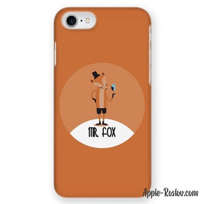 Силиконовый чехол "MrFox" коричневого цвета Силиконовый чехол "MrFox" коричневого цвета