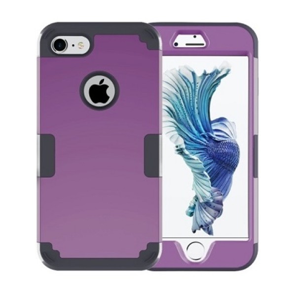 Защитный бампер фиолетового цвета для iPhone 8/7