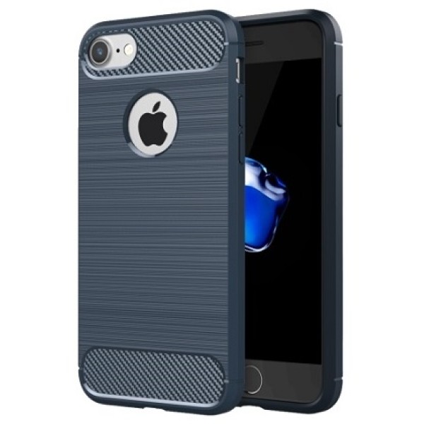 Защитный бампер тёмно-синего цвета для iPhone 8/7