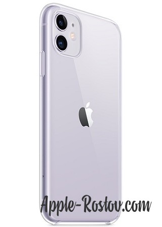 Чехол силиконовый прозрачный Apple iPhone 11