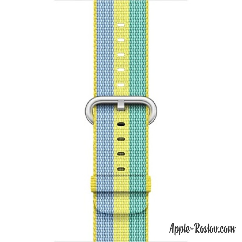 Ремешок из плетёного нейлона цвета "жёлтая пыльца" (для корпуса 38 мм)