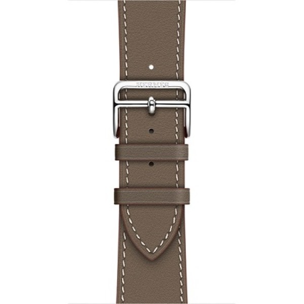 Ремешок Simple Tour из кожи Swift цвета Étoupe (для корпуса 42 мм)