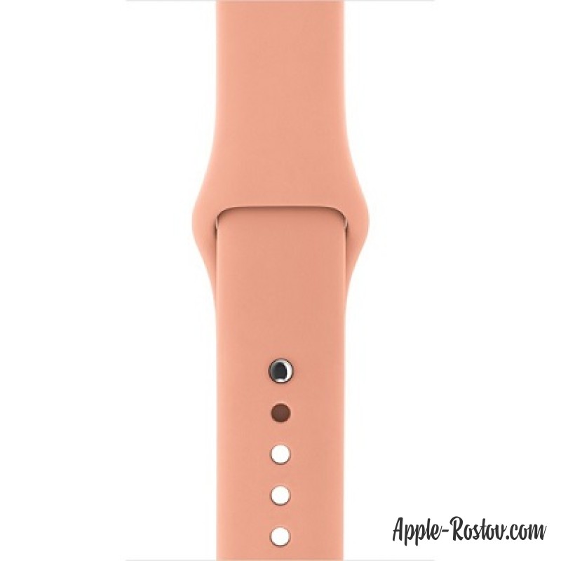 Спортивный ремешок цвета "розовый фламинго" (для корпуса 42 мм), размеры S/M и M/L