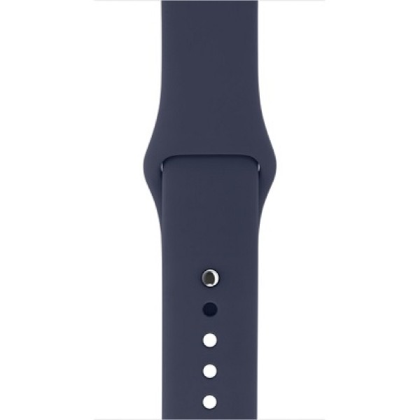 Спортивный ремешок тёмно-синего цвета (для корпуса 42 мм), размеры S/M и M/L