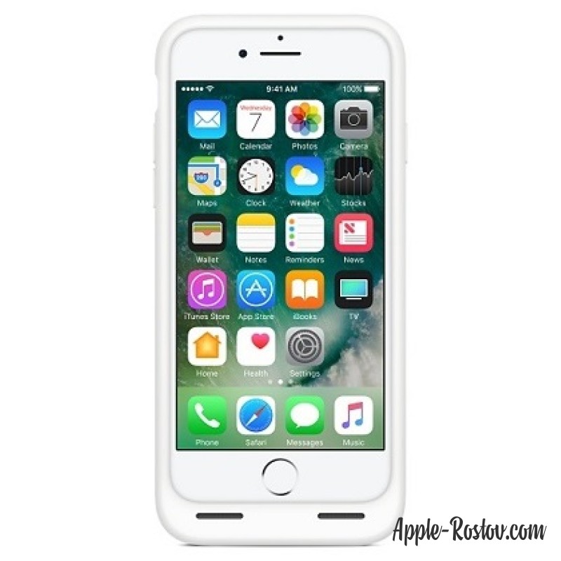 Чехол-зарядка Smart Battery Case для iPhone 8/7 белого цвета Чехол-зарядка Smart Battery Case для iPhone 8/7 белого цвета