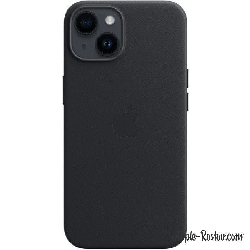 Silicone case iPhone 14 MagSafe Midnight