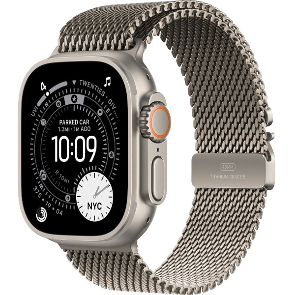 Apple Watch Ultra 3 Natural 49 mm Natural Milanese Loop