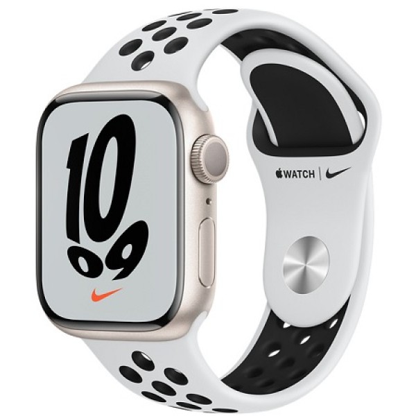 Apple Watch Series 7 45mm Starlight Nike