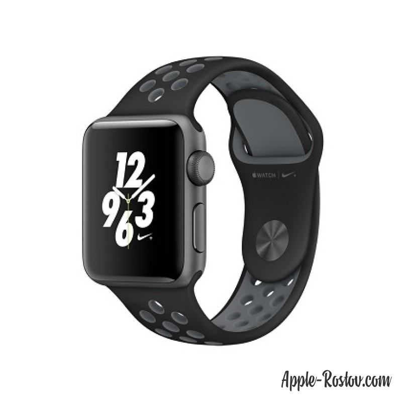 Apple Watch NIKE+ 38 mm space gray/black - cold gray