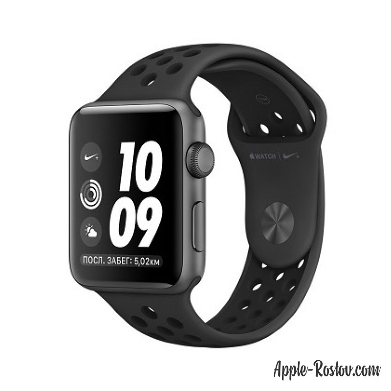 Apple Watch NIKE+ 42 mm space gray/black